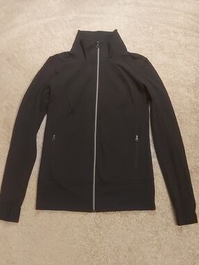 Lululemon black yoga jacket